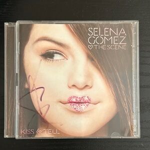 SIGNED Selena Gomez CD. KISS and Tell album